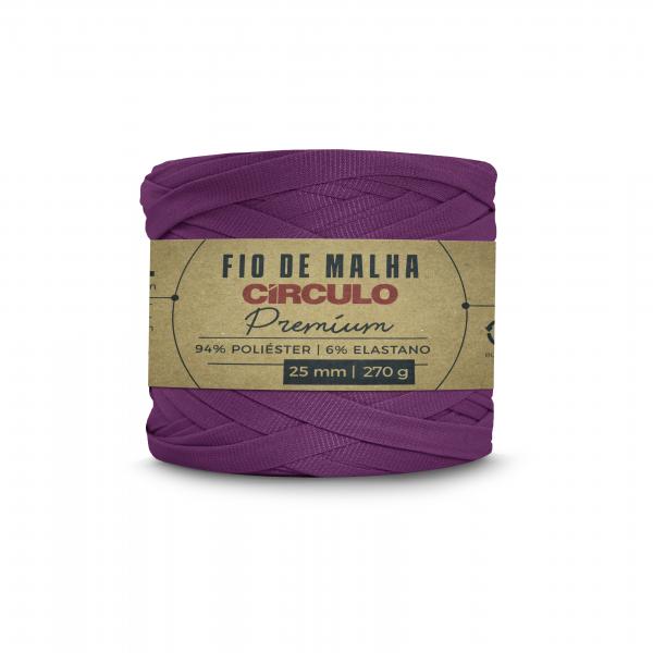 FIO DE MALHA CIRCULO PREMIUM - COR 6291 VINHO QUENTE